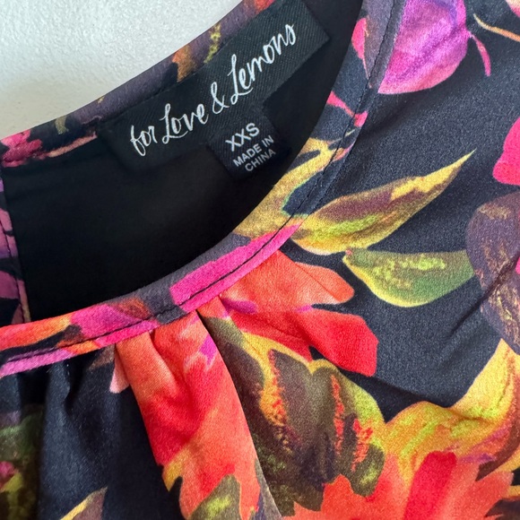 For Love & Lemons Mini Dakota Dress XXS NWT - Picture 7 of 7